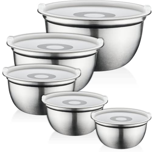 FineDine Mixing Bowls with Lids